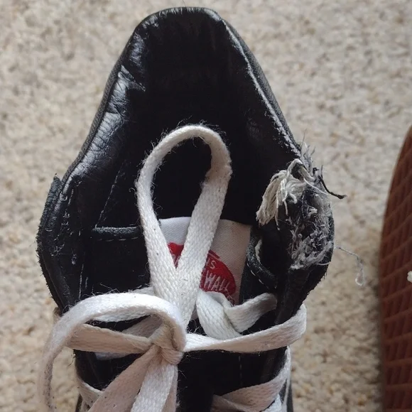 Vans Black High-Top Sneakers - Picture 6 of 9